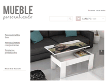 Tablet Screenshot of mueblepersonalizado.com